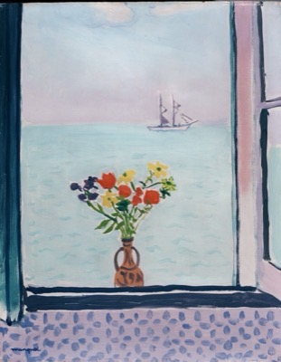 The Window at La Goulette by Albert Marquet
