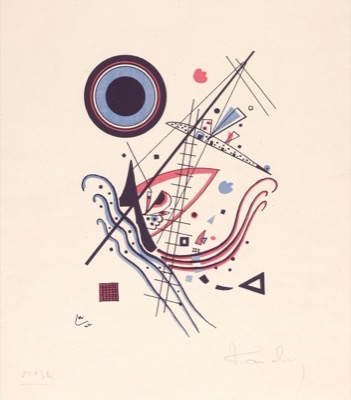 Blau (Blue) by Wassily Kandinsky