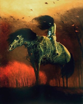 Untitled by Zdzislaw Beksinski